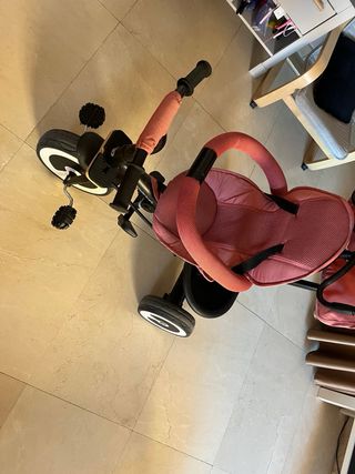 Carrito de paseo rosa kinderkraft