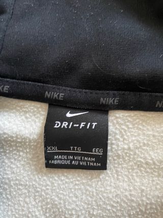 Sudadera Nike Media Cremallera Gris/Negra XXL