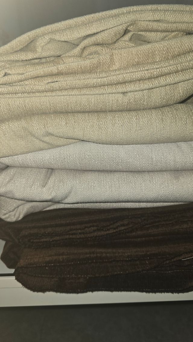 Tela chenilla doble cara mesa camilla