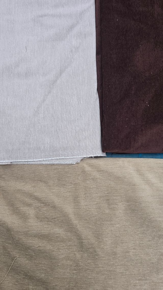 Tela chenilla doble cara mesa camilla