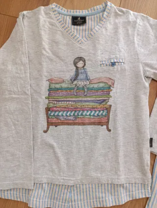 Pijama Gorjuss niña Talla 10 + 4 postales