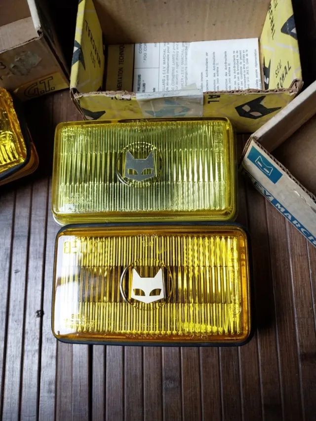 2 Faros Antiniebla SEV MARCHAL 850gt Amarillos