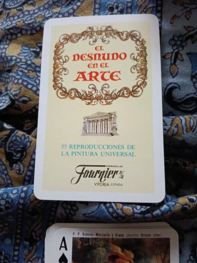 Il Naked Deck del Fournier Art Deck