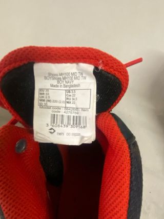 Zapatos montaña niños 