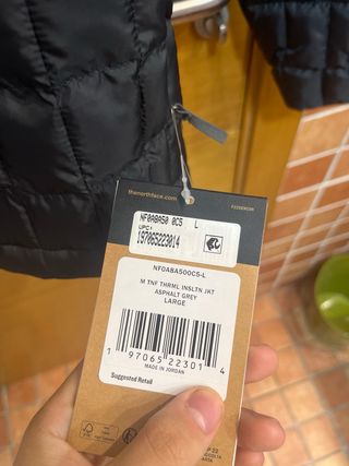 Abrigo The North Face Negro