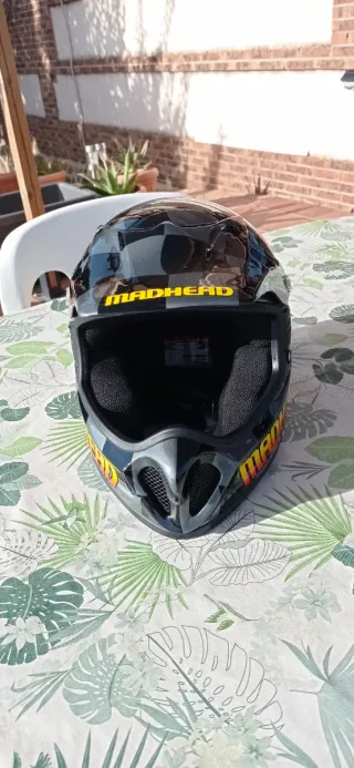 Casco Motocross MADHEAD. Talla M