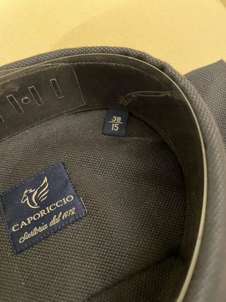 Nuova Camicia uomo Caporiccio taglia 38/15