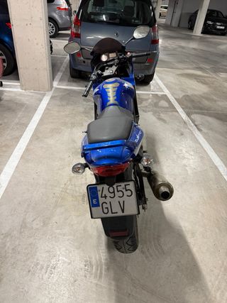 Moto Kymco Quannon 125 Azul