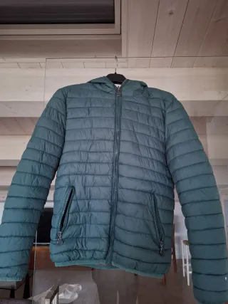 Piumino uomo leggero verde