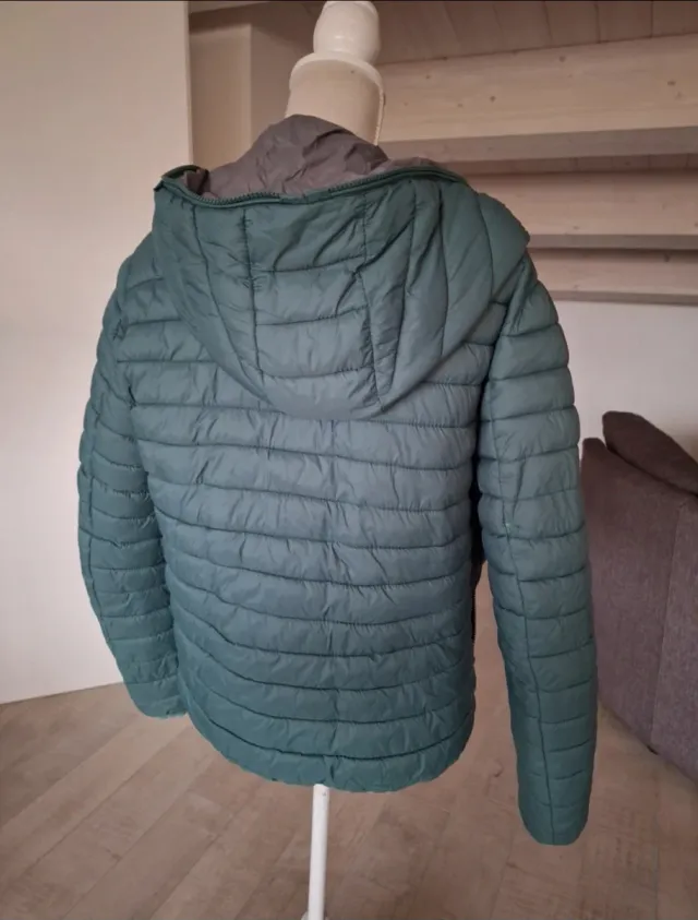 Piumino uomo leggero verde