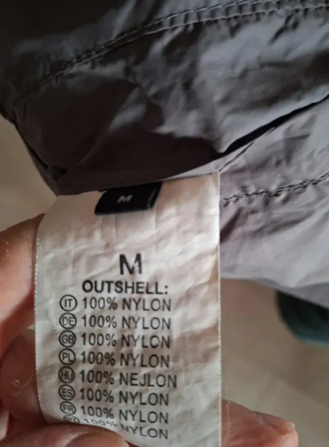 Piumino uomo leggero verde