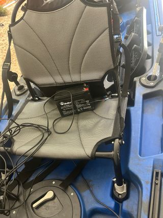 Kayak doble Atlantic Kayak con motor Ozeam 2.5 CV