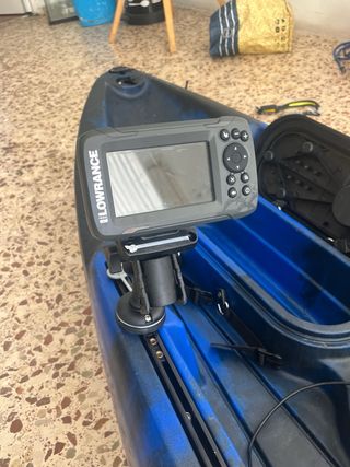 Kayak doble Atlantic Kayak con motor Ozeam 2.5 CV