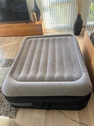 Cama autohinchable 160x205 + bajera +edredón