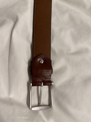 Cinturón de piel hombre