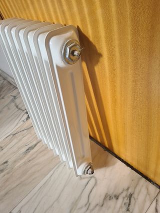Radiador agua hierro 7 lamas