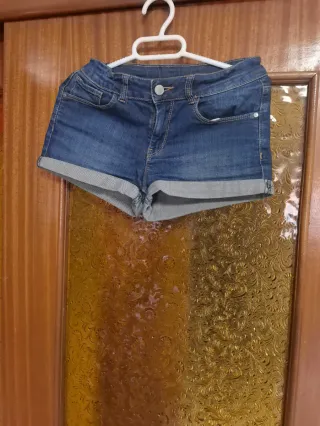 Pantalón corto vaquero niña T.XS