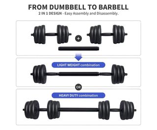Mancuernas y pesa rusa para principiantes