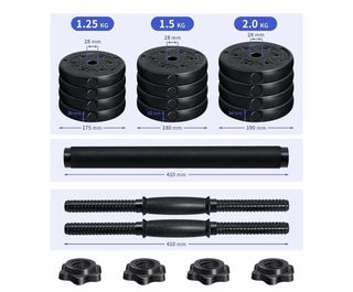Mancuernas y pesa rusa para principiantes