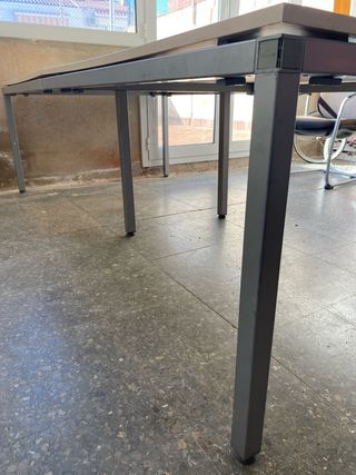 Mesa de oficina coworking 2,4x1,2m