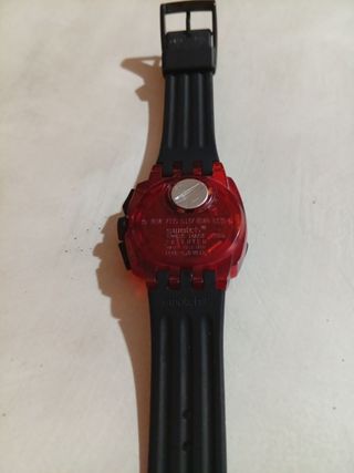 Orologio Swatch Chrono Reddish Black
