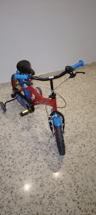 Bicicleta Spiderman 16 pulgadas