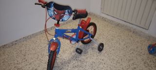 Bicicleta Spiderman 16 pulgadas