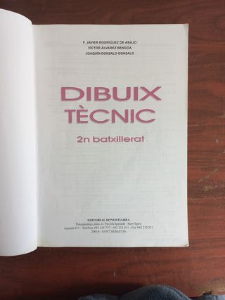 Dibuix Tècnic II: 2º Batxillerat. Catalan Edition