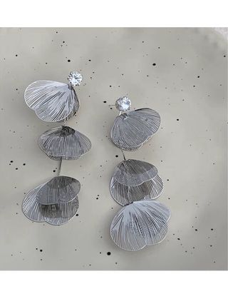 Pendientes Cuadrados Perla y Circonitas