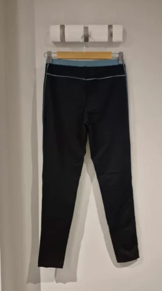 Leggings Tezenis Negro/Azul Talla M.