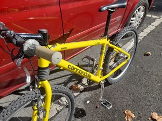 Bicicleta Cannondale F500 Amarilla