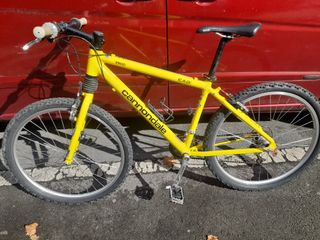Bicicleta Cannondale F500 Amarilla