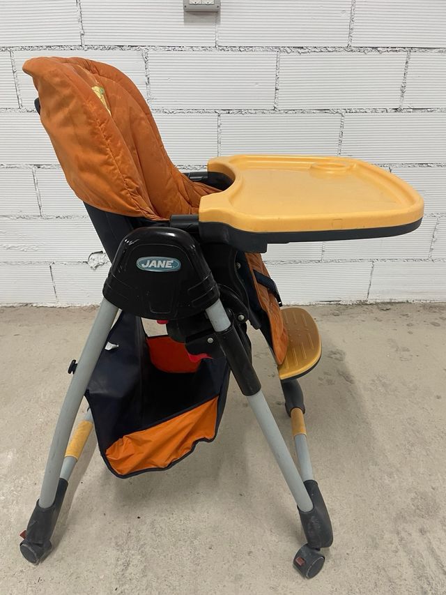 Silla de bebé para comer naranja marca JANE
