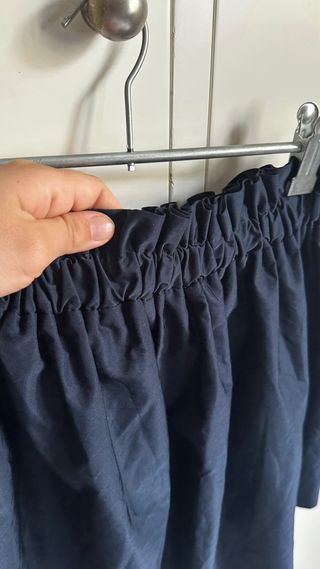 Falda Azul Marino. Zara. Talla XS