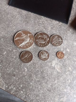 Set Plata Dólar Islas Vírgenes Británicas 1978
