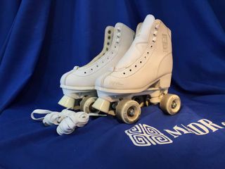 Patines Roller Quad Blancos Talla 37