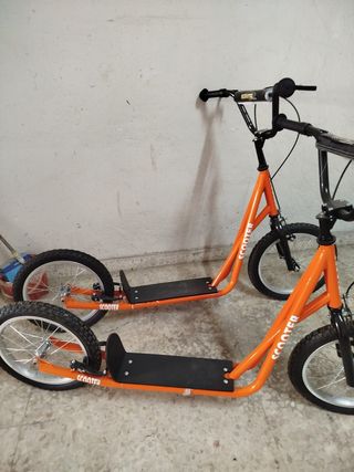 Patinete Scooter Infantil Naranja