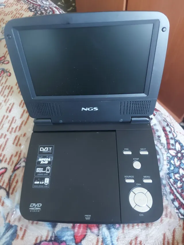 Reproductor DVD NGS Negro