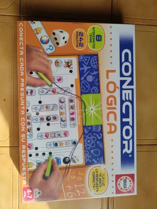 Juego Lógica Conector Educa 242 Preguntas