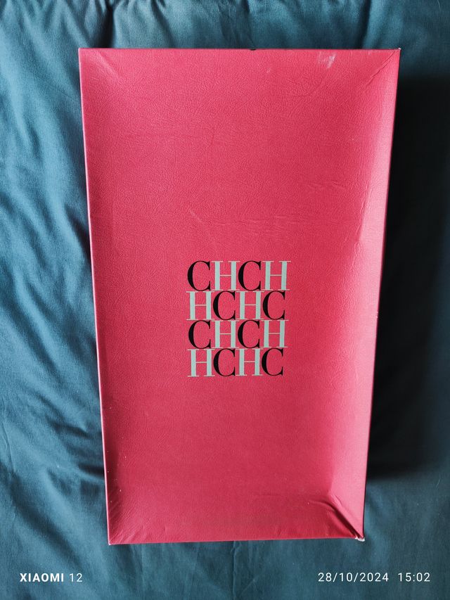 Botas de agua Carolina Herrera CH negras