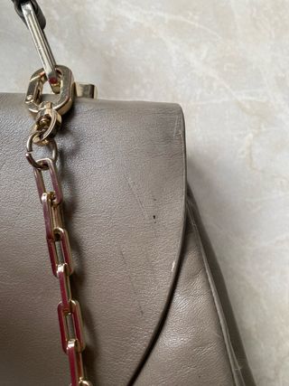 Borsa Tommy Hilfiger pelle grigia