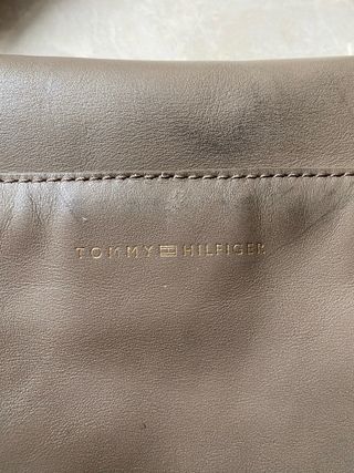Borsa Tommy Hilfiger pelle grigia