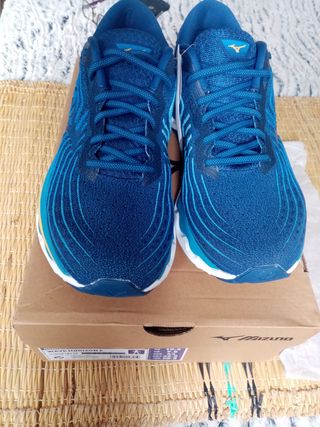 Mizuno Wave Horizon 6 Hombre Azul