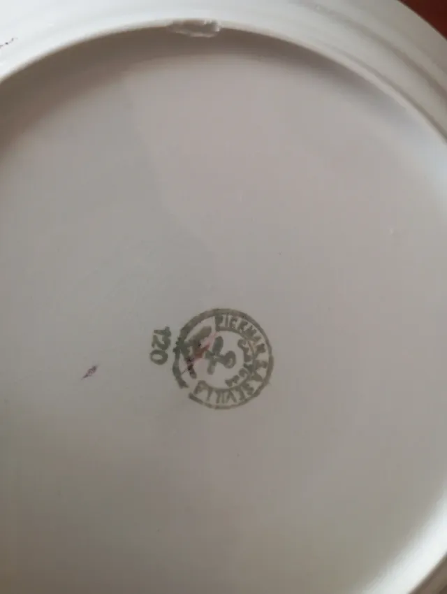 4 Platos Antiguos La Cartuja