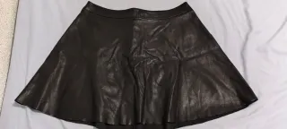 Falda cuero H&M Talla 42