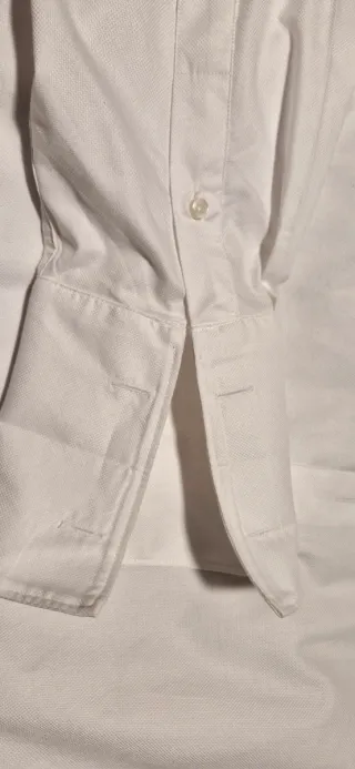 Camisa Cortefiel Blanca Gemelos Talla XXXL