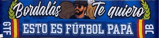 Bufanda Bordalás Te Quiero ESTO ES FÚTBOL PAPÁ