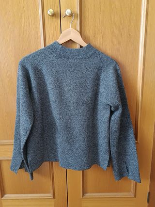 Jersey Mujer con brillos Manga Larga