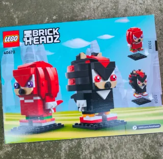 LEGO Brickheadz Sonic 40672 Knuckles & Shadow