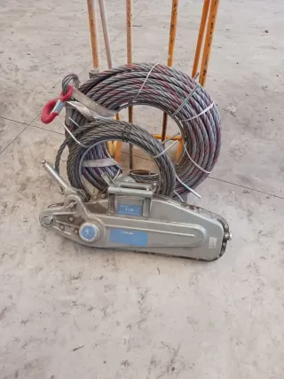 Tractel T-35 con cables 10m y 50m